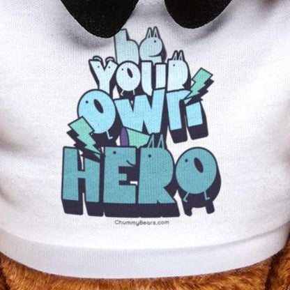 Be Your Own Hero Teddy Bear with T-Shirt