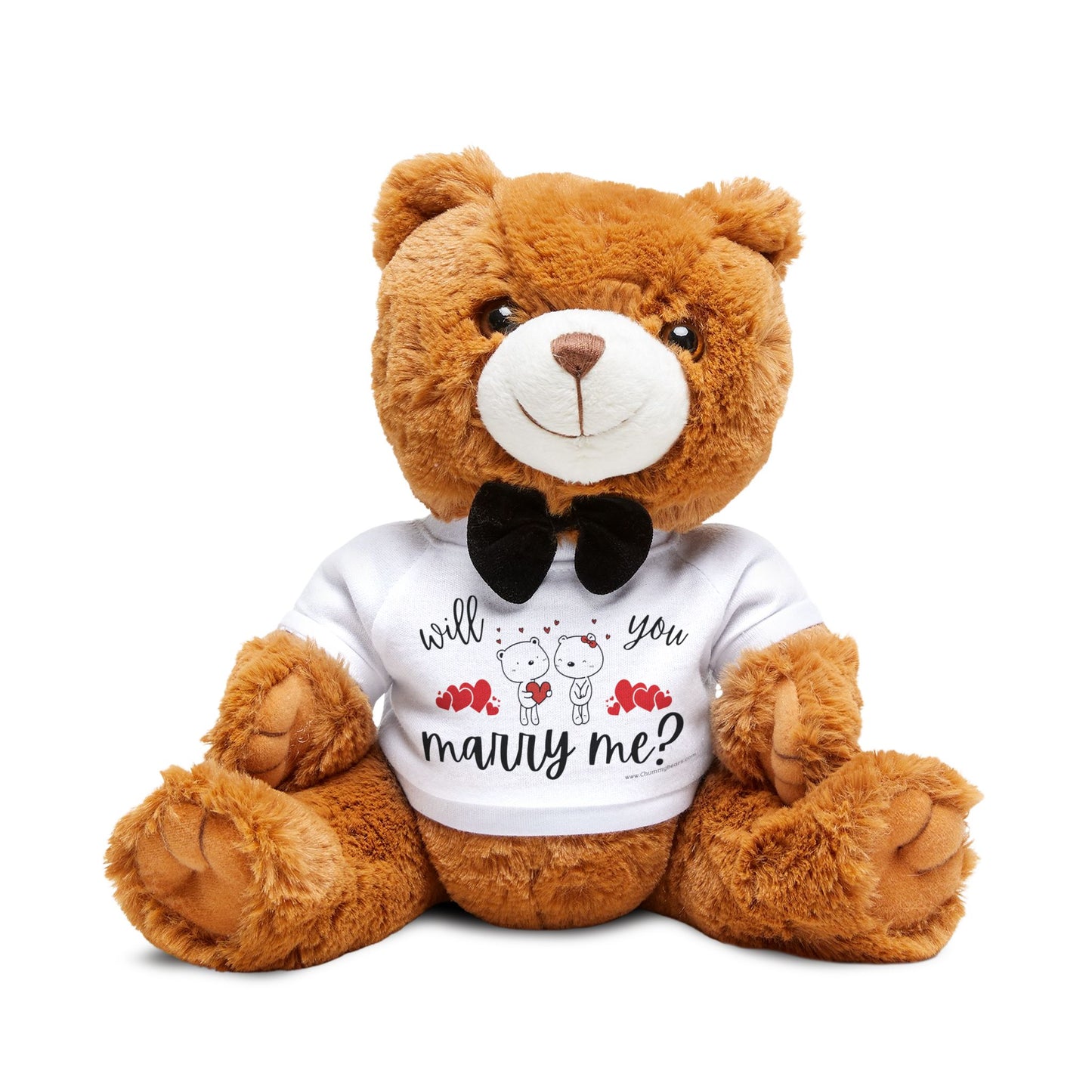 Will You Marry Me Teddy Bear with a Bow Tie